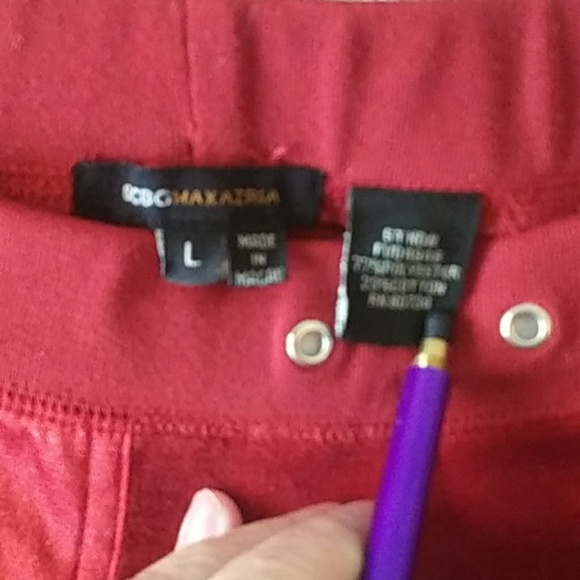 BCBGMAXAZRIA VELZETEEN PANTS - Picture 4 of 8